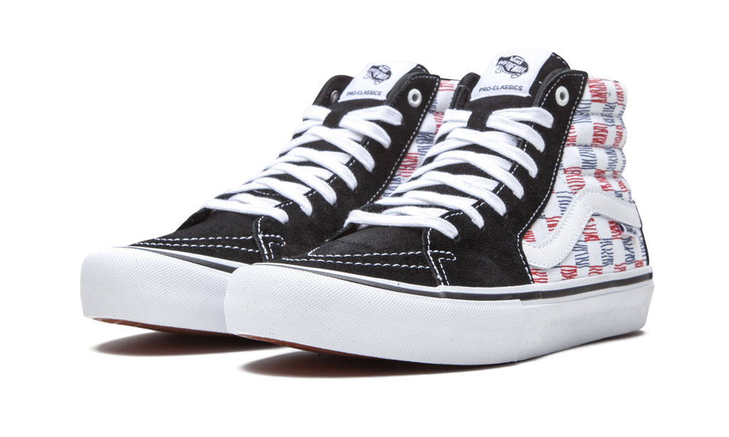 Vans Sk8-Hi "Sketched Checkerboard"