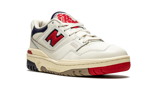 New Balance 550 Aime Leon Dore White Navy Red