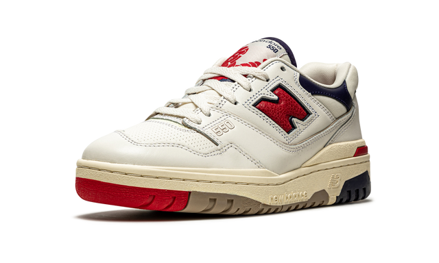 New Balance 550 Aime Leon Dore White Navy Red