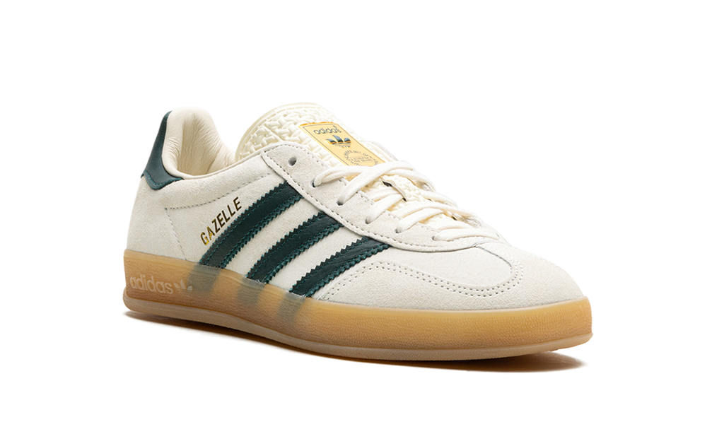 Adidas Gazelle Indoor Cream White Green Gum